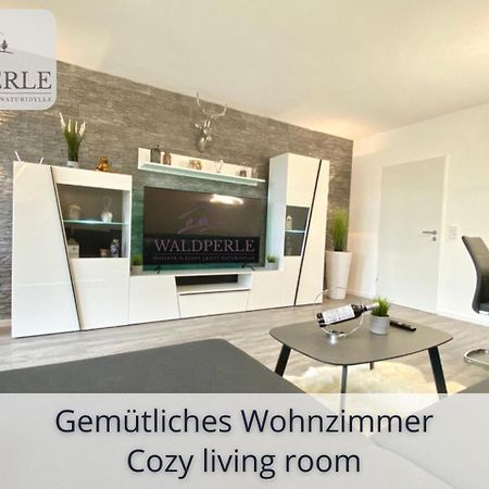 Exklusives 5-Sterne Apartment Waldperle Mit Indoor-Pool, Sauna, Top Lage Und Ausblick In Die Natur, Hunde Willkommen Schonach im Schwarzwald 외부 사진