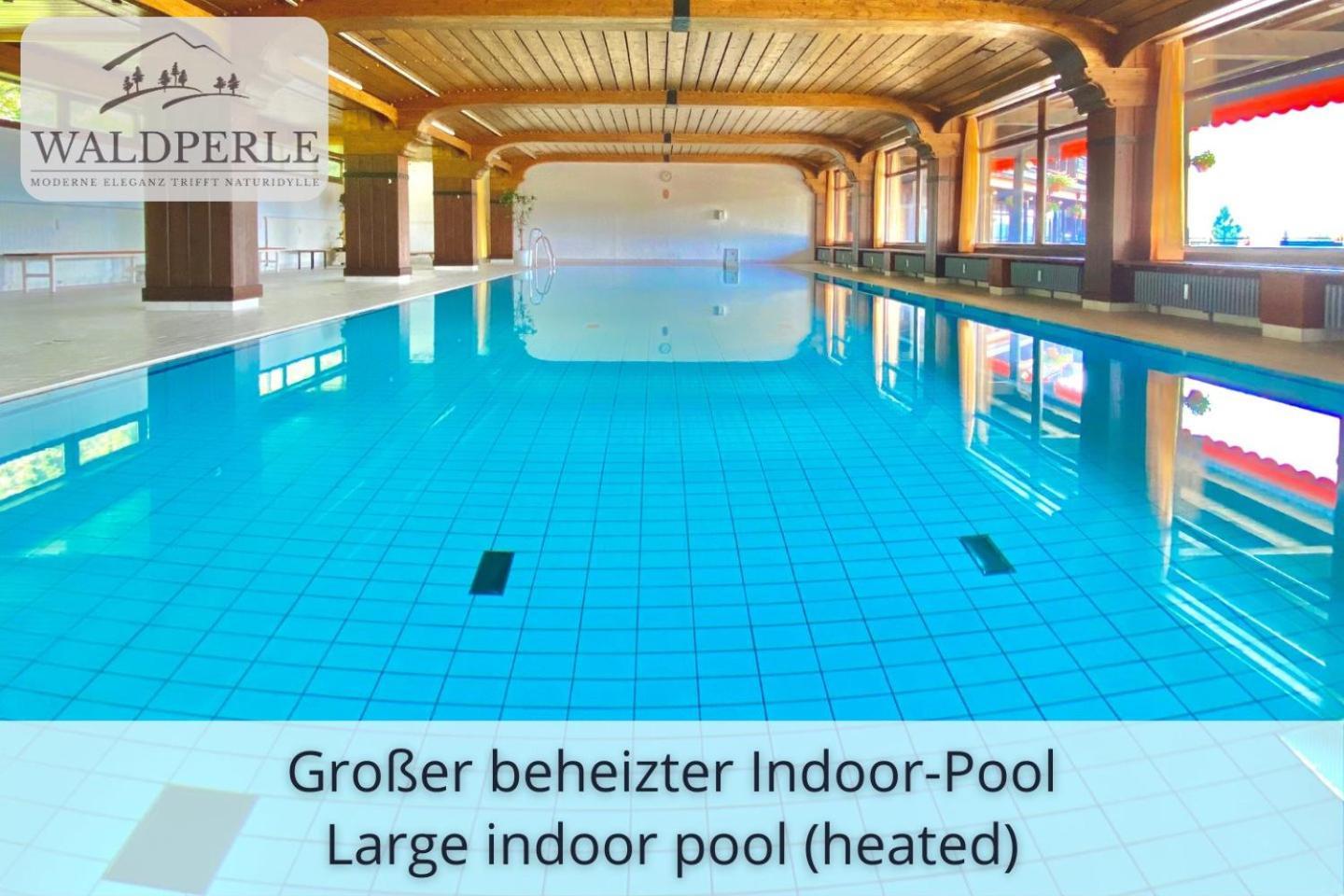 Exklusives 5-Sterne Apartment Waldperle Mit Indoor-Pool, Sauna, Top Lage Und Ausblick In Die Natur, Hunde Willkommen Schonach im Schwarzwald 외부 사진